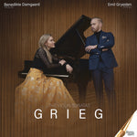 the album cover for Grieg / Damgaard / Gryesten - Violin Sonatas