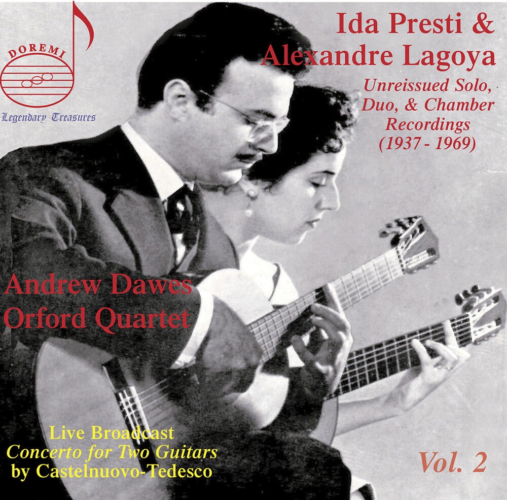 the album cover for Albeniz / Boccherini / Presti - Presti & Lagoya Vol. 2