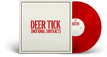 the album cover for Deer Tick - Emotional Contracts [Opaque Red LP]