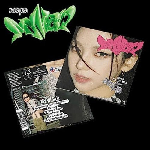 Aespa - MI MUNDO - El 3er Mini Álbum - Versión PÓSTER [Portada de KARINA] (CD)