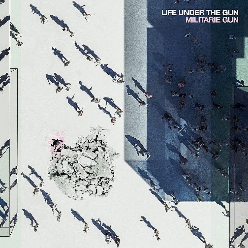 the album cover for Militarie Gun - Life Under The Gun