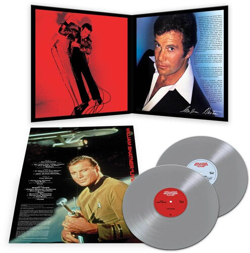 William Shatner - Live - Silver (Vinyl)