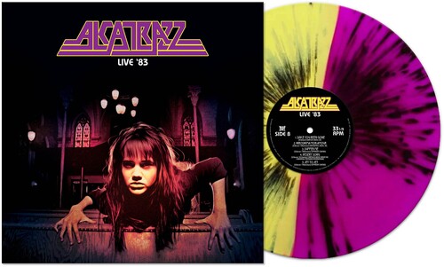 Alcatrazz - Live '83 - SPLIT AMARILLO/MORADO (Vinilo)