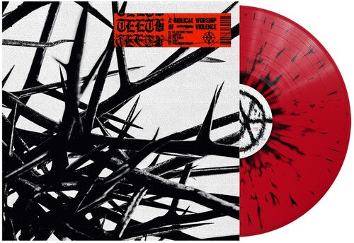 Teeth - A Biblical Worship of Violence - Red & Black Splatter (Vinyl)