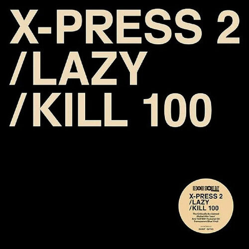 Lazy / Kill 100 - Vinilo azul transparente de 12 pulgadas (edición limitada)