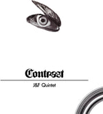 the album cover for J&F Quintet - Contrast