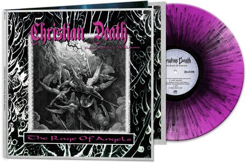 Christian Death - The Rage Of Angels - Purple/black Splatter (Vinyl)