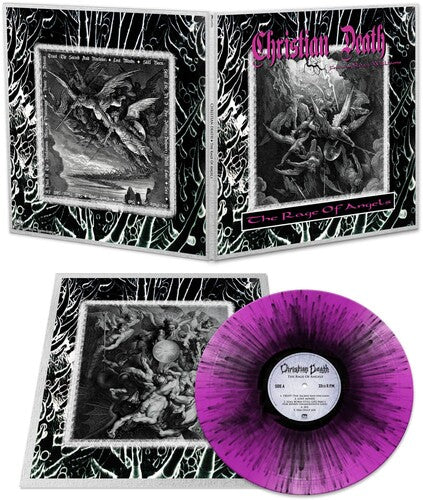 Christian Death - The Rage Of Angels - Purple/black Splatter (Vinyl)