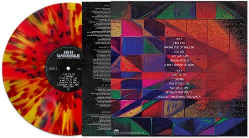 Jah Wobble - Una breve historia del presente - Salpicaduras rojas, negras y amarillas (vinilo)