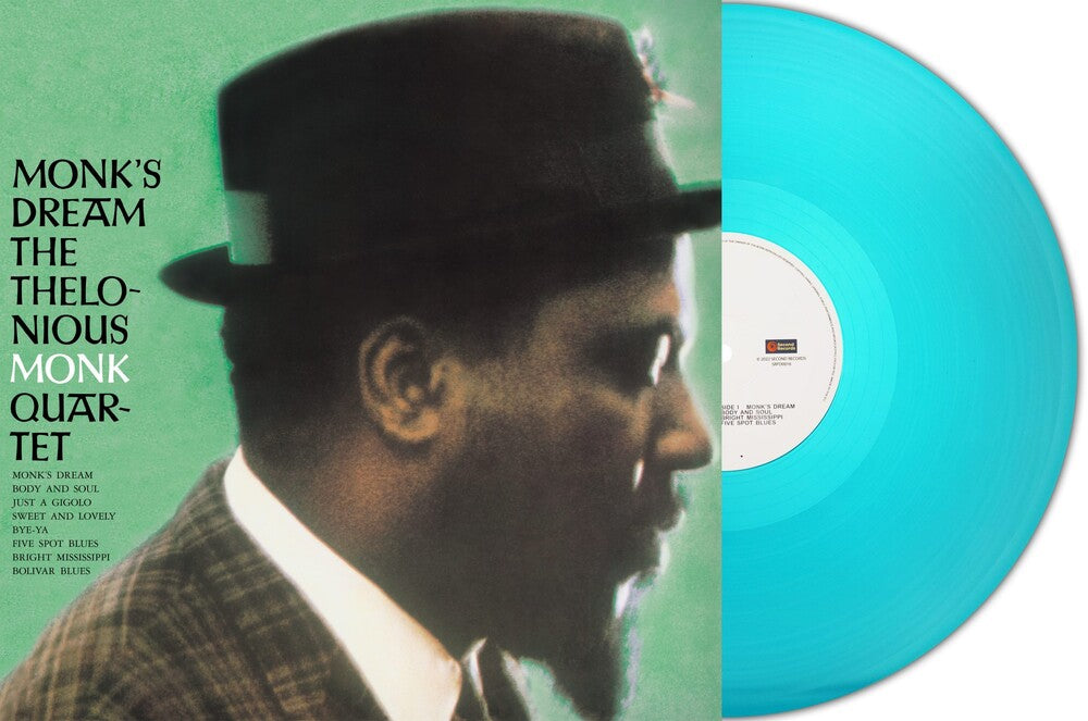 the album cover for Unknown Artist - Monk's Dream - Limited Turquoise Colored Vinyl