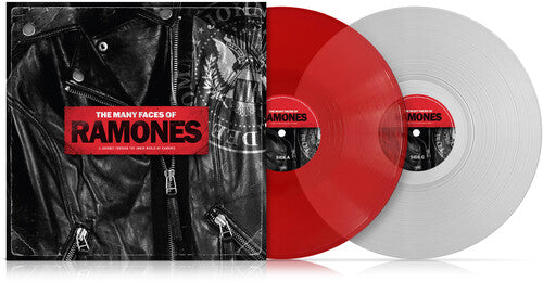 Various Artists - Many Faces Of Ramones / Various - Ltd Gatefold 180gm Clear & Red Vinyl (Vinyl)
