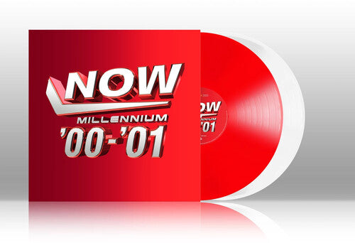 Various Artists - Now Millennium 2000-2001 / Various - Red &amp; White Colored Vinyl (ビニールレコード)