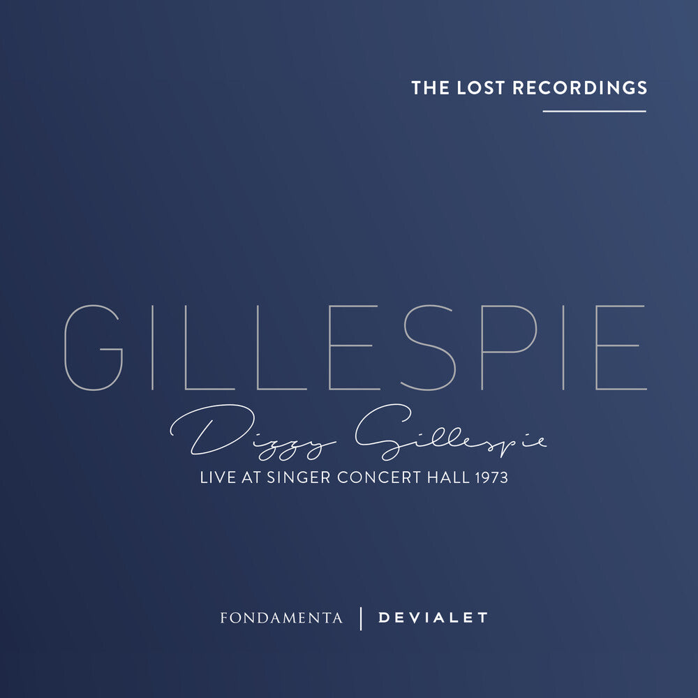 the album cover for Dizzy Gillespie - Live At Singer Concert Hall 19