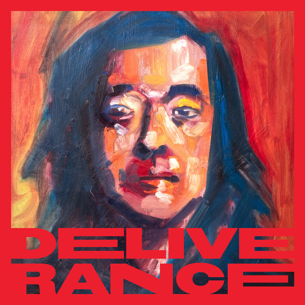 the album cover for Andrew Hung - Deliverance [Colored Vinyl] [180 Gram] (Red)