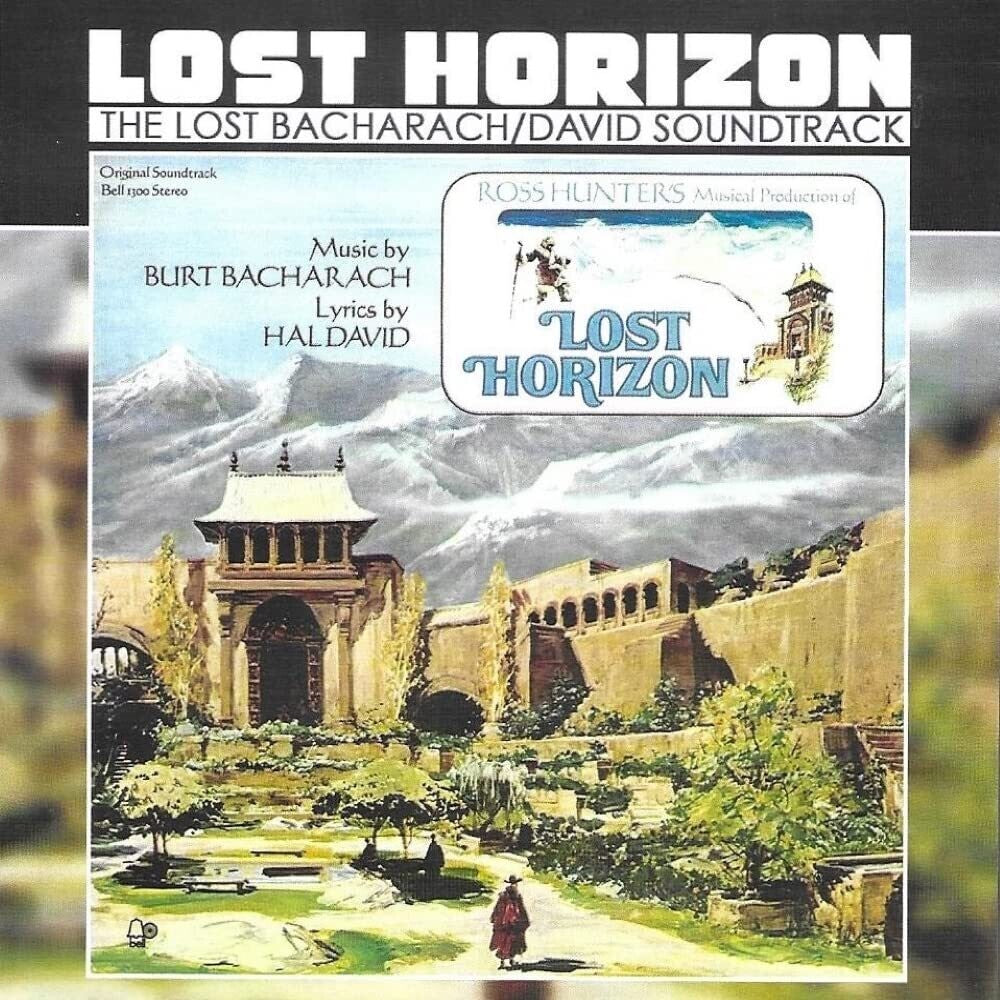 the album cover for Burt Bacharach/ David,Hal - Lost Bacharach-David Soundtrack - Lost Horizon