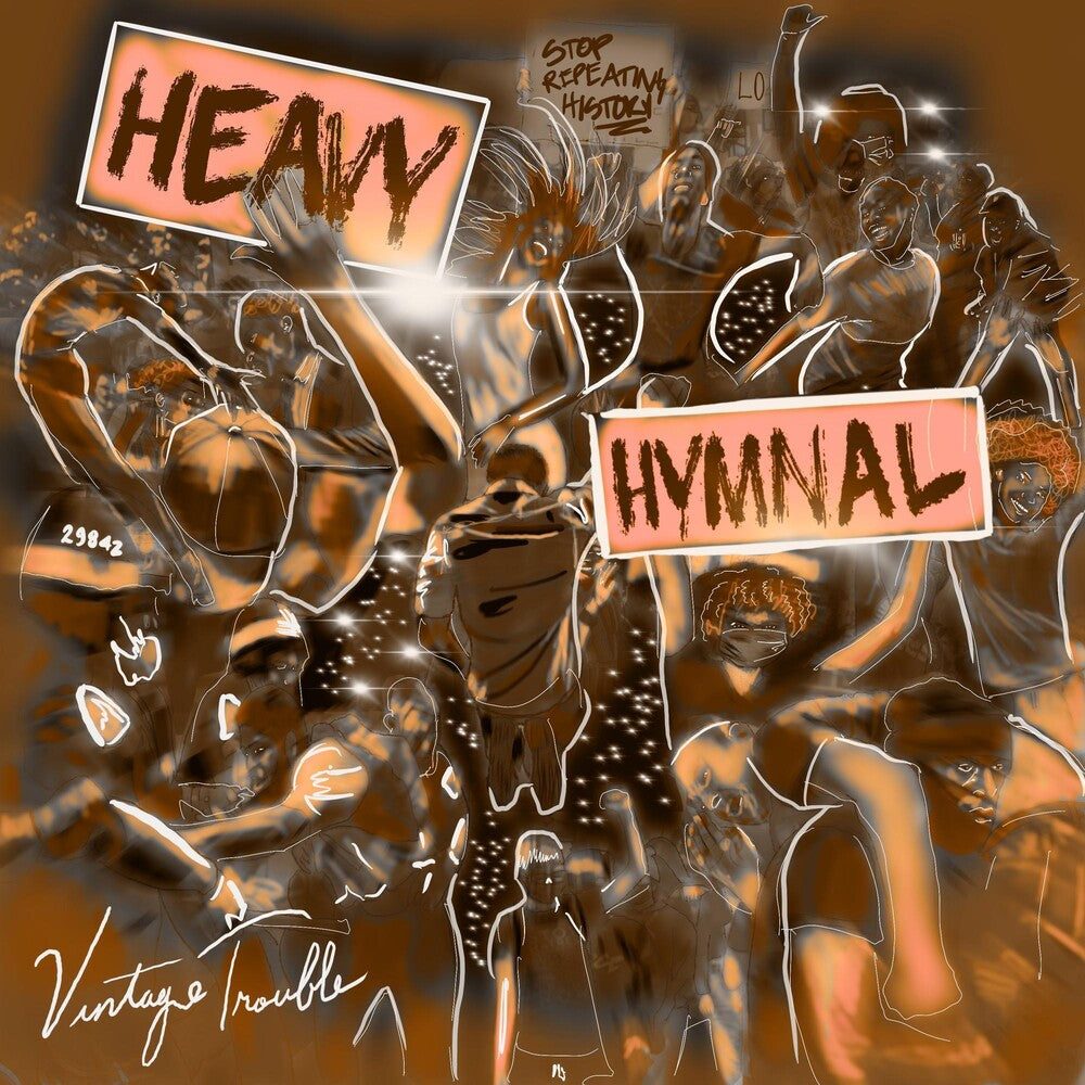 the album cover for Vintage Trouble - Heavy Hymnal