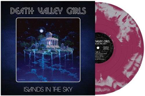 Death Valley Girls - Islas en el cielo - Grimace púrpura con plata (vinilo)