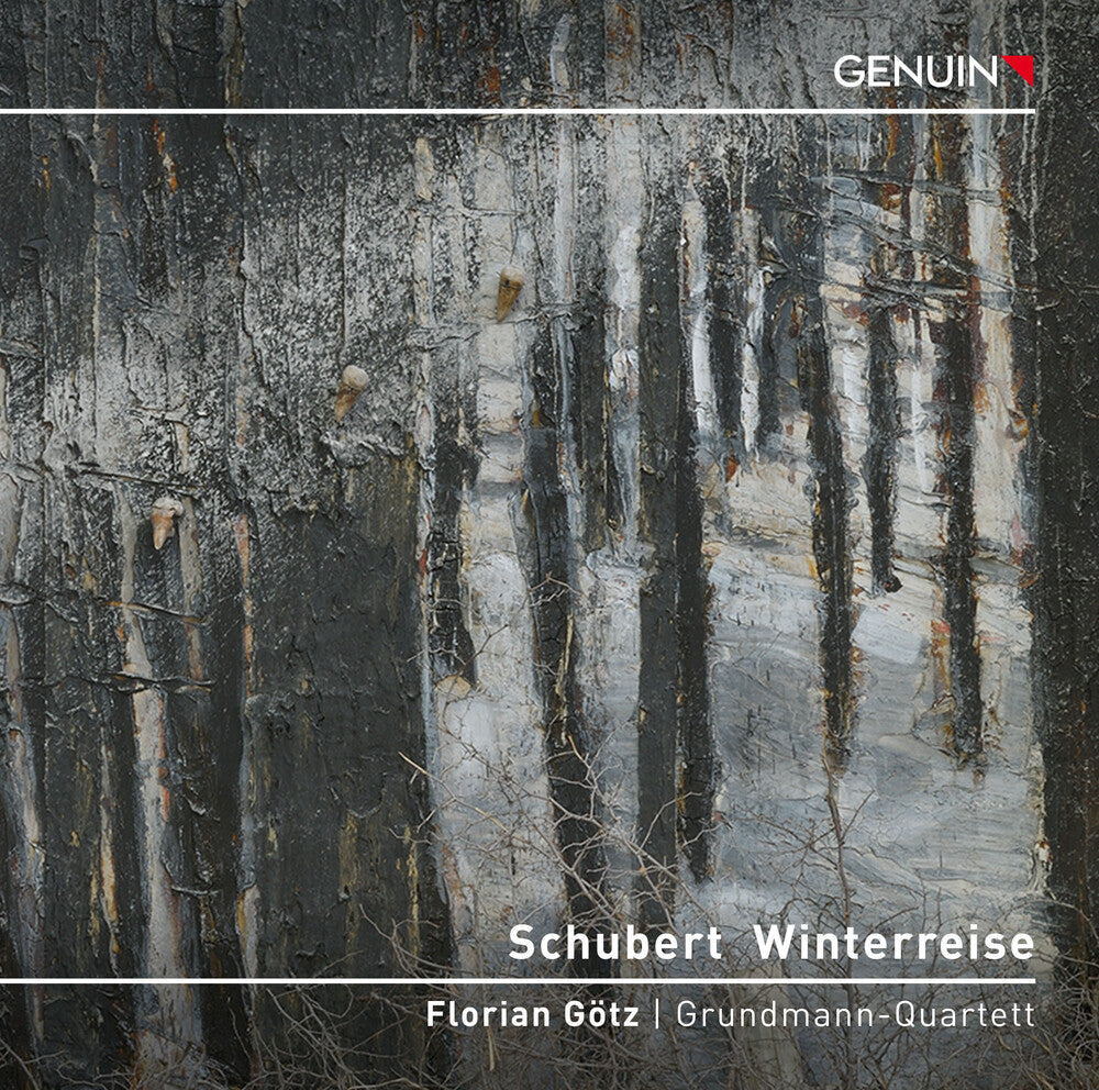 the album cover for Schubert / Gotz / Grundmann-Quartett - Winterreise