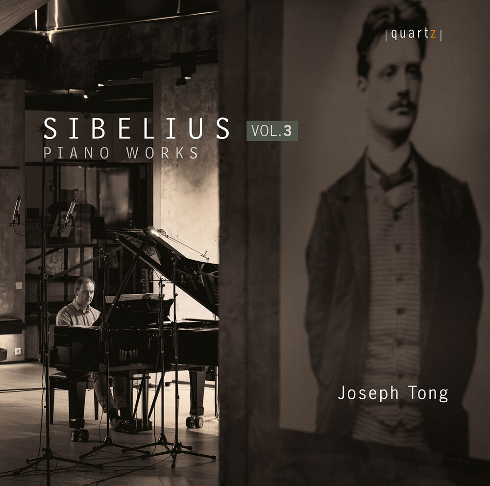 the album cover for Sibelius / Tong - Piano Works Vol. 3