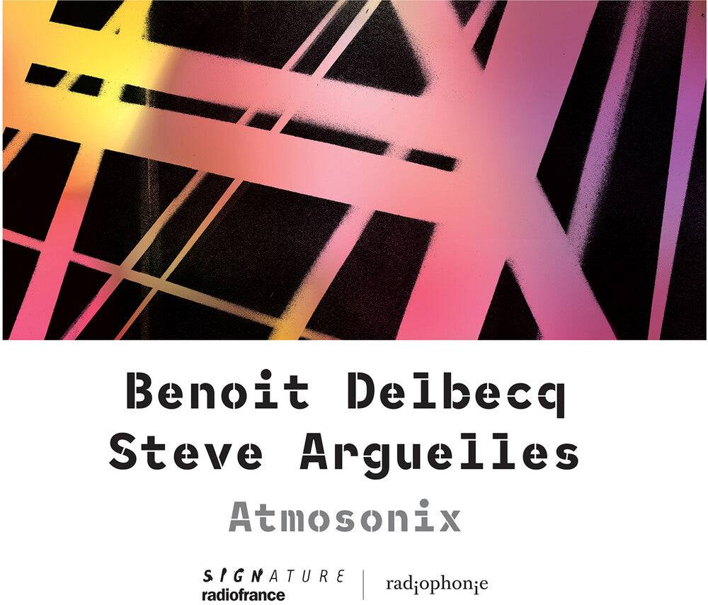 the album cover for Arguelles / Delbecq - Atmosonix