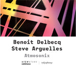 the album cover for Arguelles / Delbecq - Atmosonix