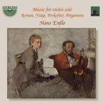 the album cover for Hans Enflo - Music For Violin Solo