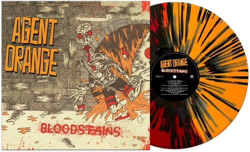 Agent Orange - Bloodstains - Orange/red/black Splatter (Vinyl)