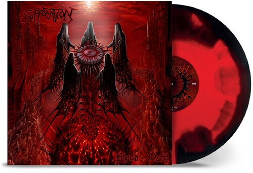 Suffocation - Blood Oath - Red/Black Corona (Vinyl)