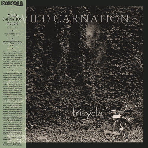Wild Carnation - Tricycle - Green (Vinyl)