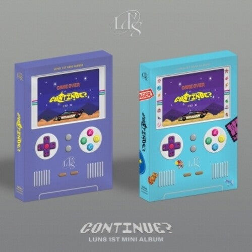 Lun8 - Continue? - Random Cover - incl. Photobook, Lyrics Book, Sticker, Member Profile & DIY Letter + Photocard (CD)
