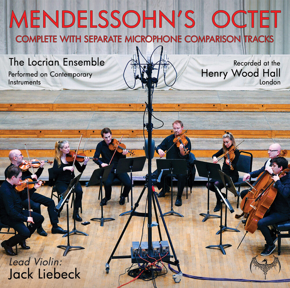 the album cover for Locrian Ensemble - Mendelssohn's Octet