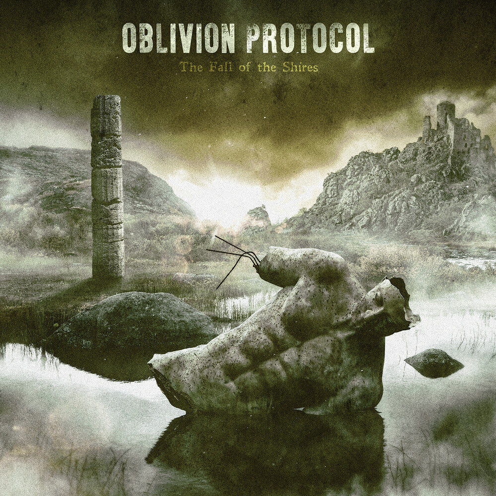 the album cover for Oblivion Protocol - Fall Of The Shires [Colored Vinyl] (Gate) (Grn)