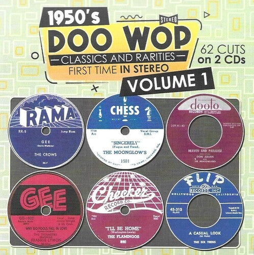 Various Artists - 1950s Doo Wop Classics and Rarities First Time In Stereo, Vol. 1 (CD)