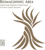 the album cover for Sardone / Doronzo / Mirabassi - Reimagining Aria