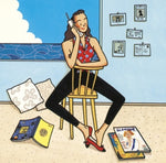 the album cover for Carlos Toshiki - Natsuko (Blue) [Colored Vinyl]