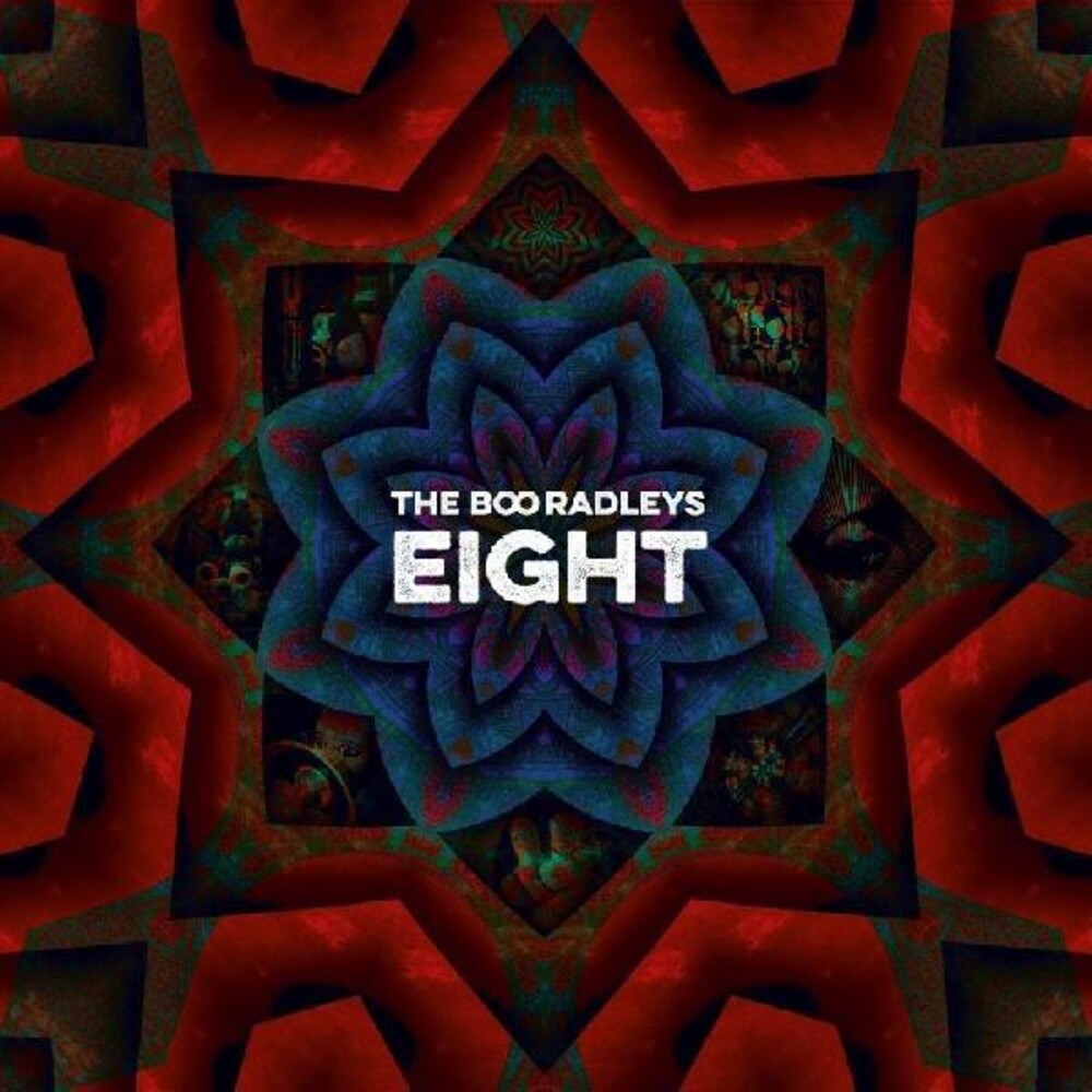 the album cover for Boo Radleys - Eight [Import Transparent Red LP]