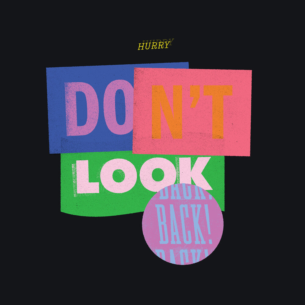 the album cover for Hurry - Don't Look Back - Purple/Blue (Blue) [Colored Vinyl] (Purp)