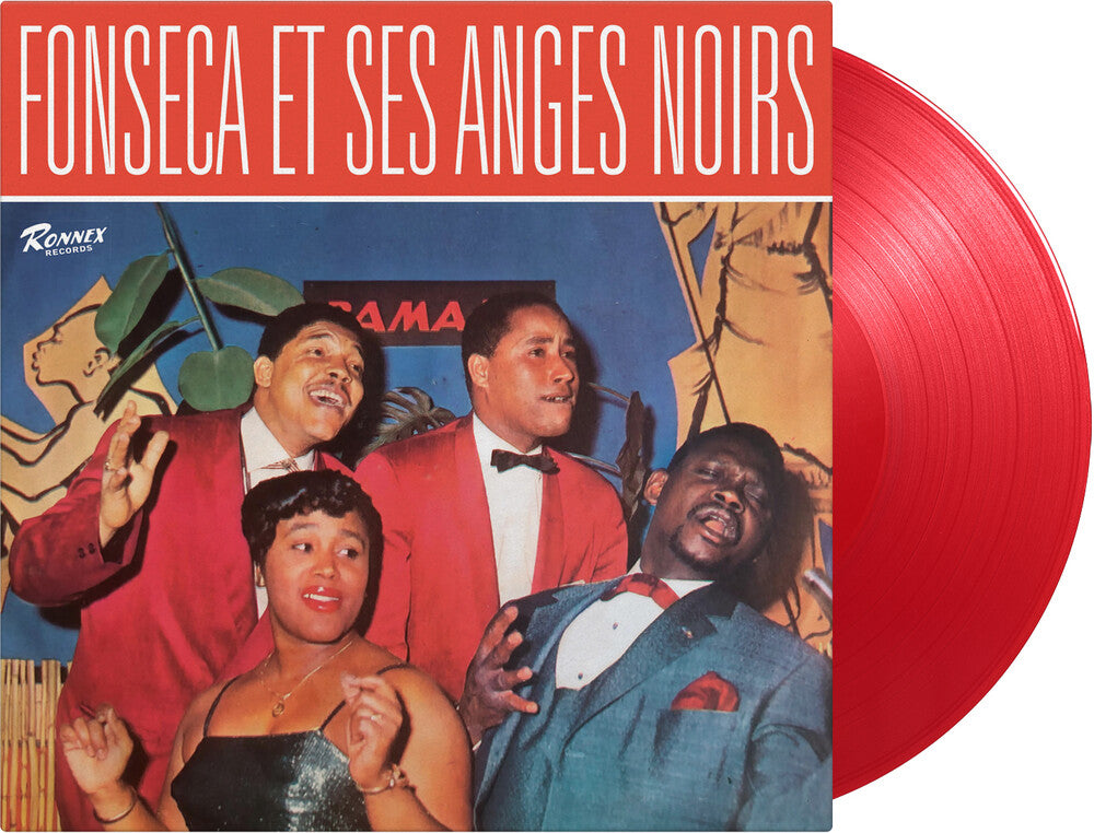 the album cover for Fonseca Et Ses Anges Noir - Fonseca Et Ses Anges Noirs [Colored Vinyl] [Limited Edition] [180 Gram]