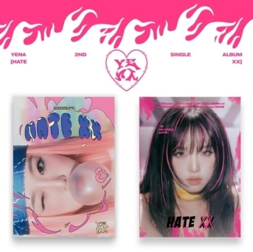 Choi Ye Na - Hate XX - Portada aleatoria - Incluye fotolibro de 88 páginas, pegatinas, 2 tarjetas fotográficas y póster plegado (CD)