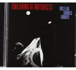 the album cover for Swearing At Motorists - This Flag Signals Goodbye