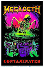 Megadeth - Contamination Blacklight Poster - 23" x 35"