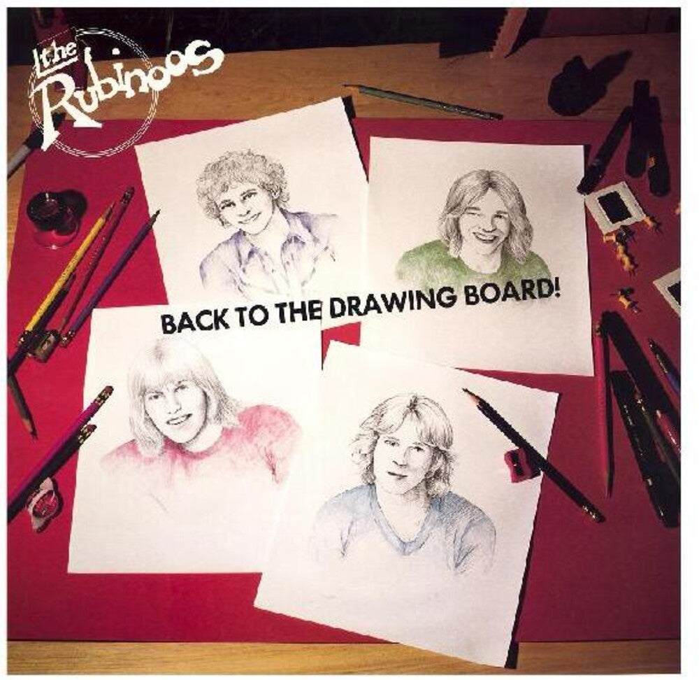 the album cover for Rubinoos - Back To The Drawing Board