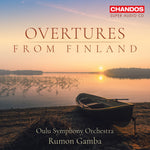 the album cover for Oulu Sinfonia - Overtures From Finland (Hybr)