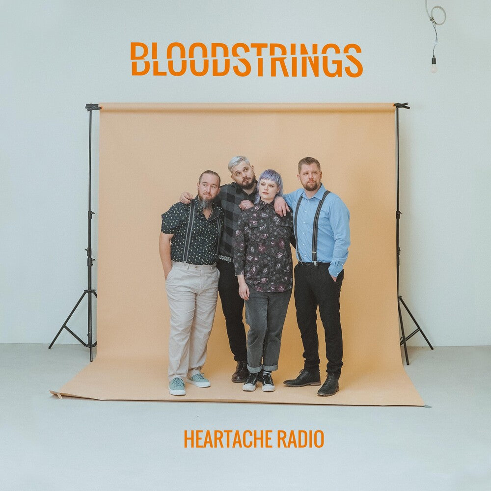 the album cover for Bloodstrings - Heartache Radio [Colored Vinyl] (Org)