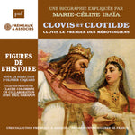 the album cover for Marie Isaia -Celine - Clovis Et Clotilde Clovis Le Premier Merovingien