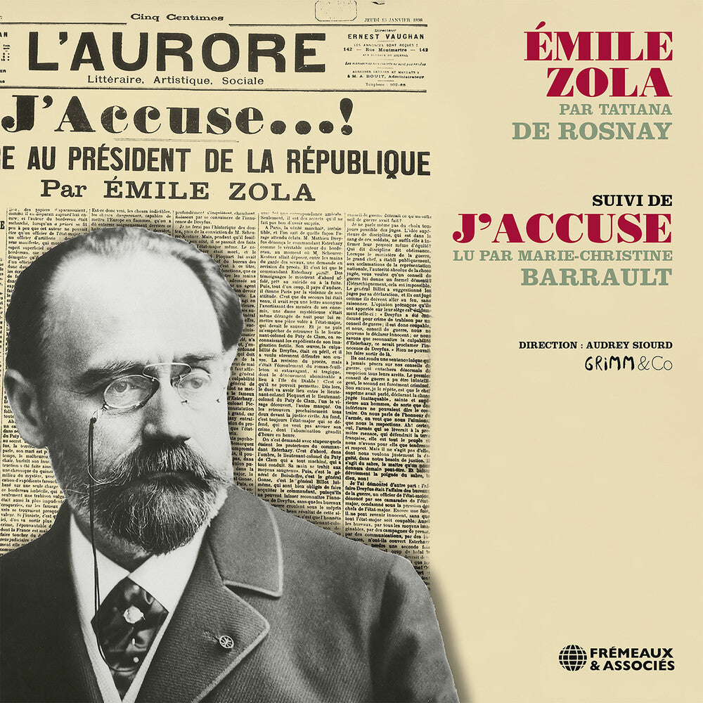 the album cover for Tatiana Rosnay/ Zola,Emile - Emile Zola Par Tatiana De Rosnay Suivi De