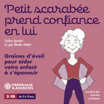 the album cover for Celine Santini/ Huber,Elodie - Petit Scarabee Prend Confiance En Lui - Graines