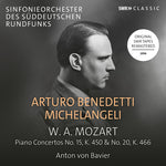 Arturo Benedetto Michelangeli - Piano Concertos No. 15, K.450 & No. 20, K.466 (CD)