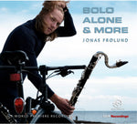 the album cover for Berg / Messiaen / Nielsen - Solo Alone & More