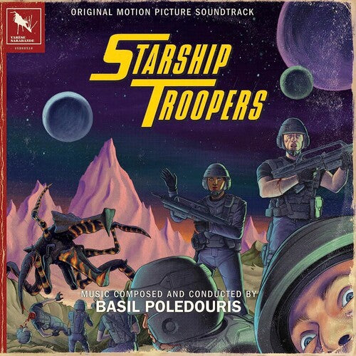 バジル・ポールドゥリス - スターシップトゥルーパーズ (オリジナルサウンドトラック) (ビニールレコード)